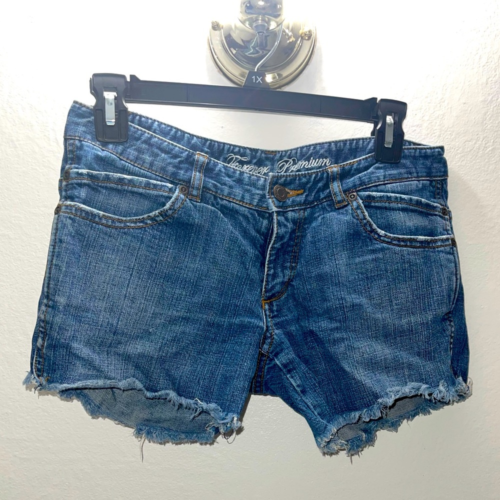 Jean shorts dark blue